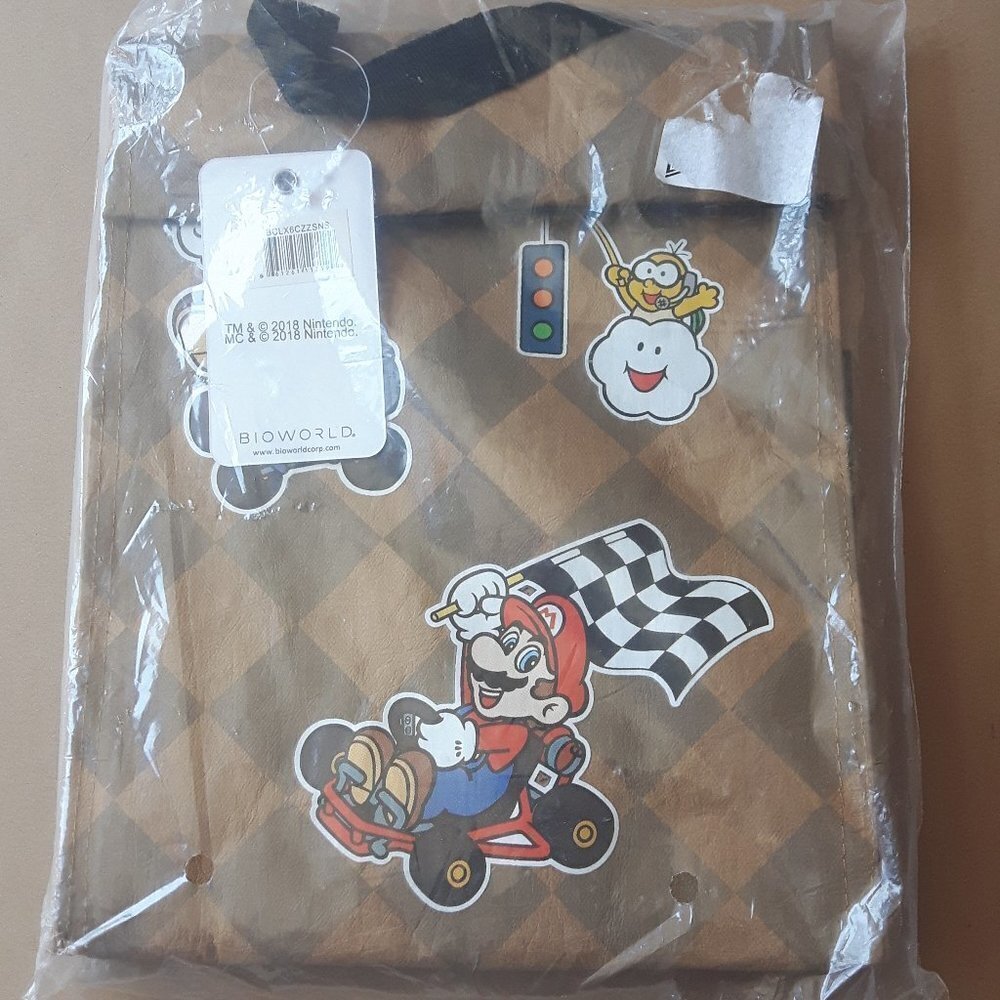 Bioworld Super Mario Brothers Lunch Bag